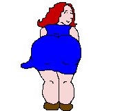 Тряска человека. Толстушки анимация. Ожирение анимация. Анимированные персонажи. Толстая девушка анимация.