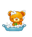 Медведь умывается. Медвежонок умывается. Медвежонок купается в ванной. Гифки мишки купаются. Мишка купается рисунок.
